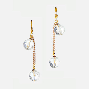 Clear Drop Acrylic Earrings