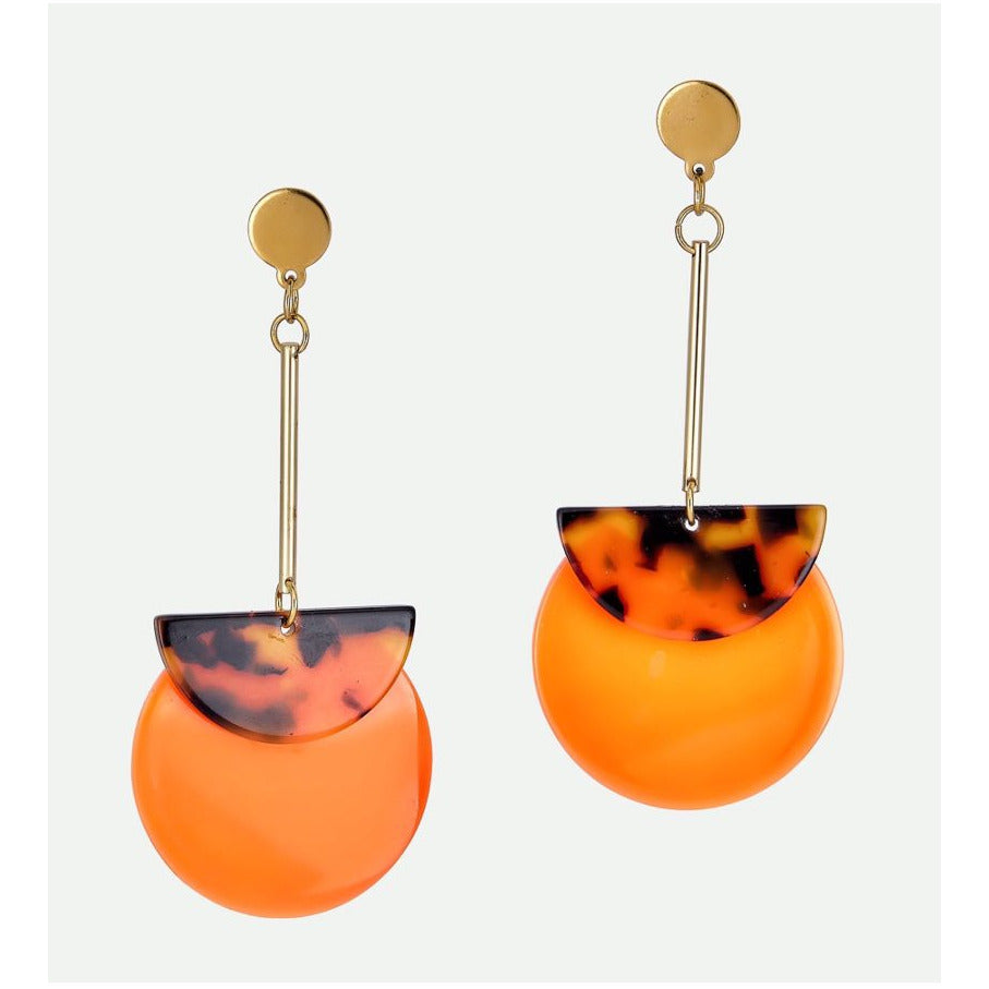 Orange Earrings