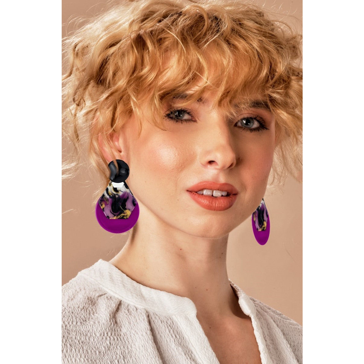 Fantasia Bordeau Earrings  | fantasy earrings - JaJaara