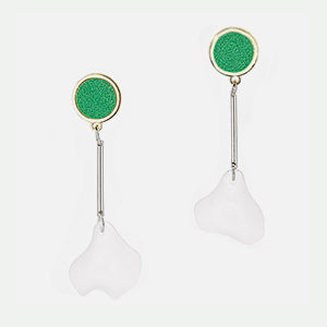 Capiz Shape Earrings