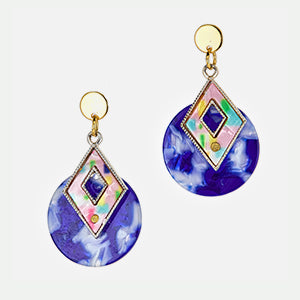 Triangle Drop Earrings