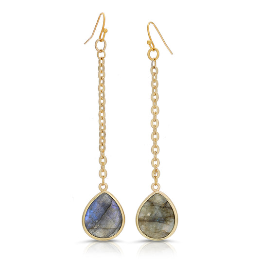 Labradorite Earrings