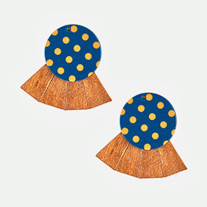 wooden earrings