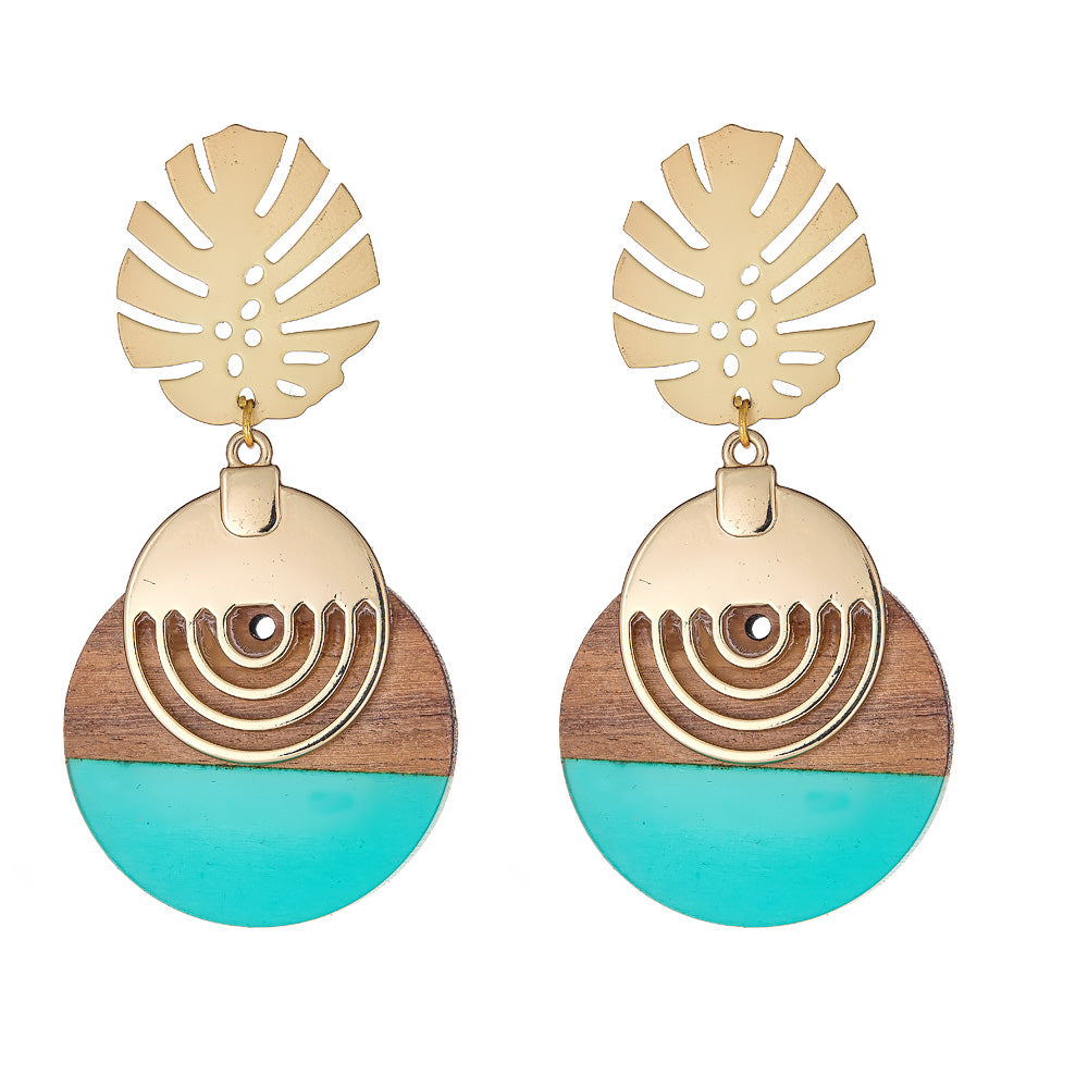 Aqua Blue Earrings