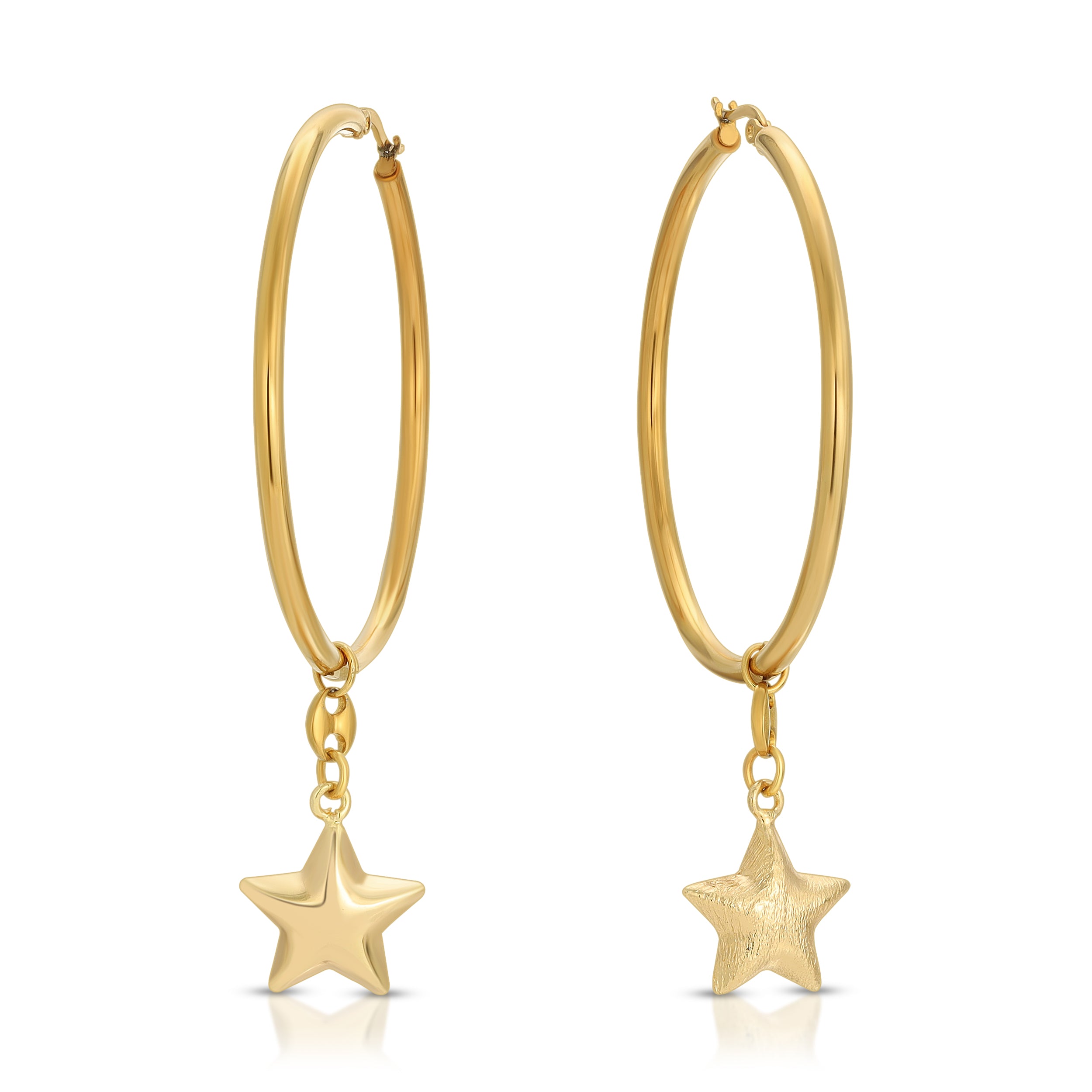 Gold Hoop Earrings