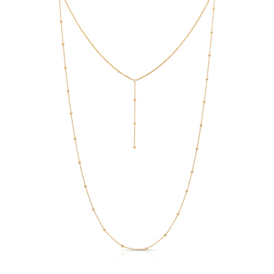 Chain Reaction Timeless Necklace  | Chain Necklace Women | Chain Reaction Necklace - JaJaara