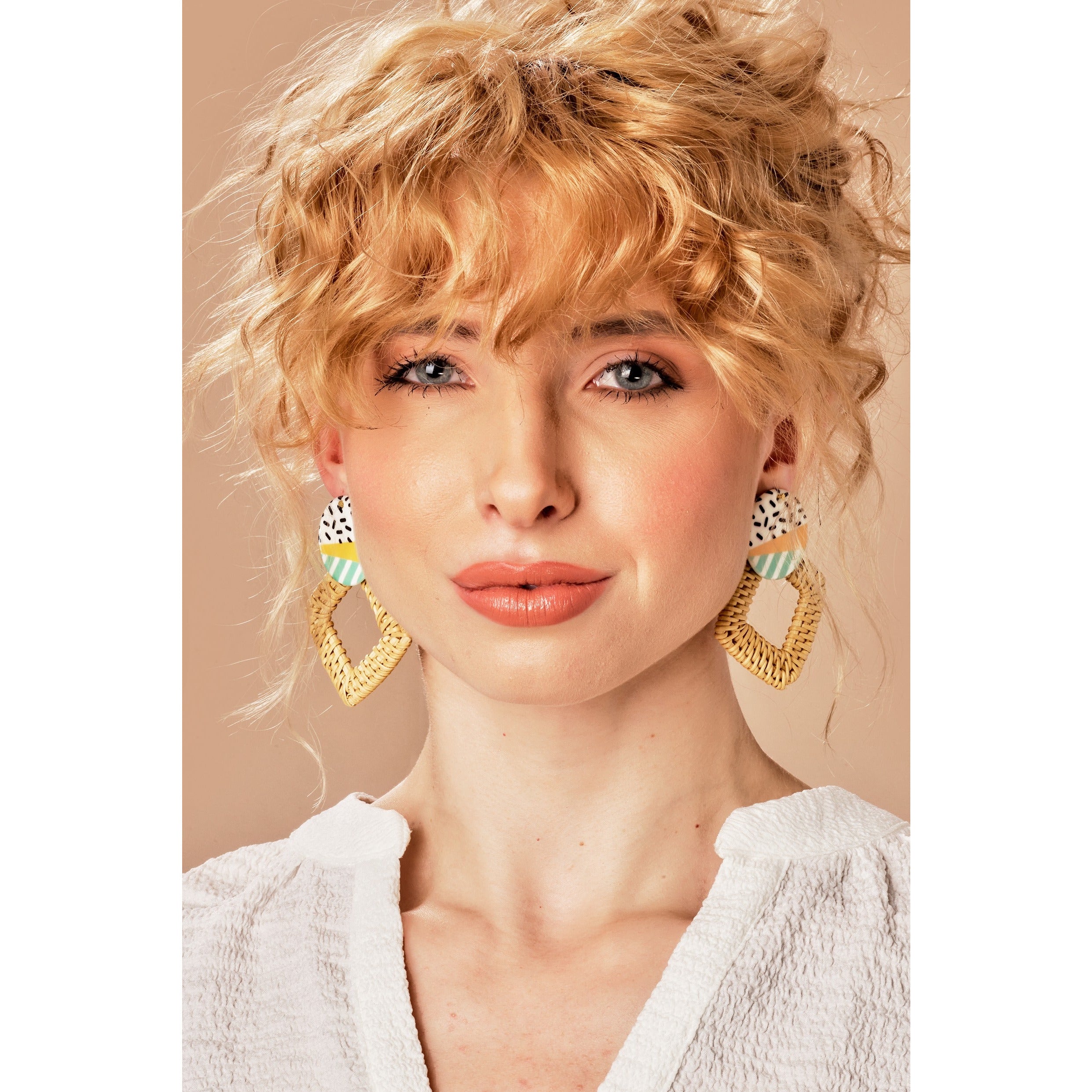 Post style earrings