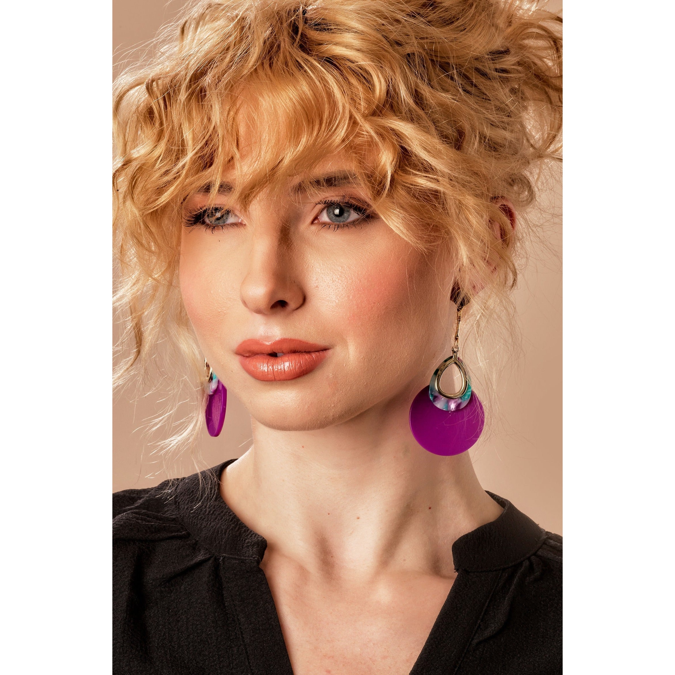 Resin Drop Earrings