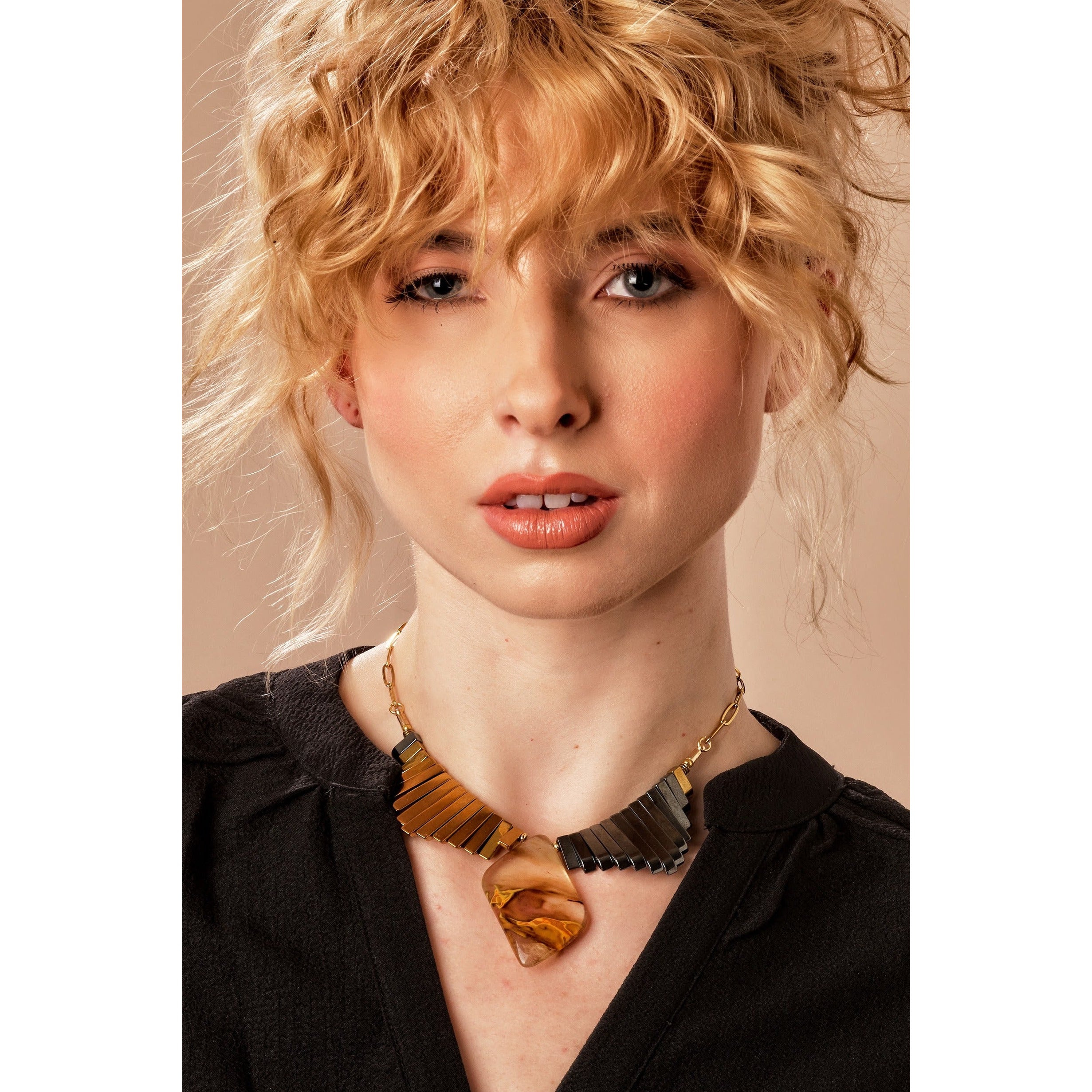 Chain Reaction Deux- Necklace  | Chain Necklace Women | Chain Reaction Necklace - JaJaara