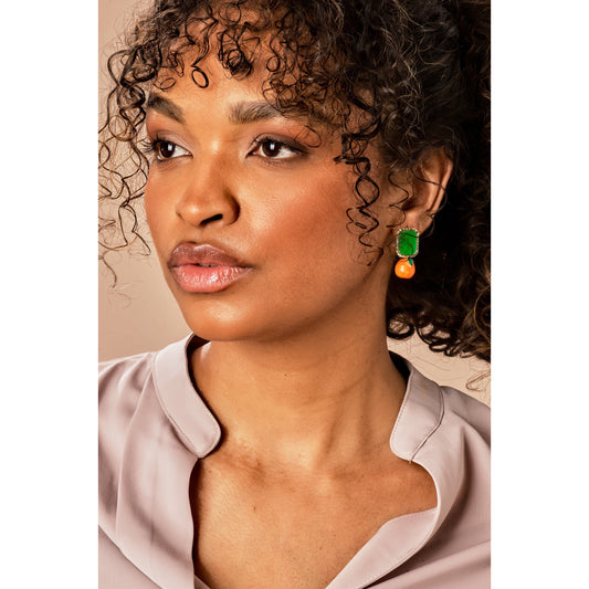 Orange Lover Earrings