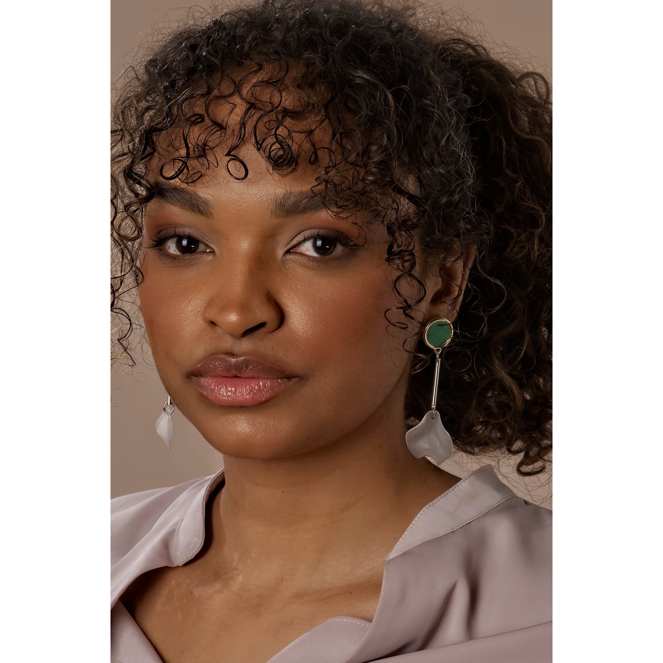 capiz shell earrings