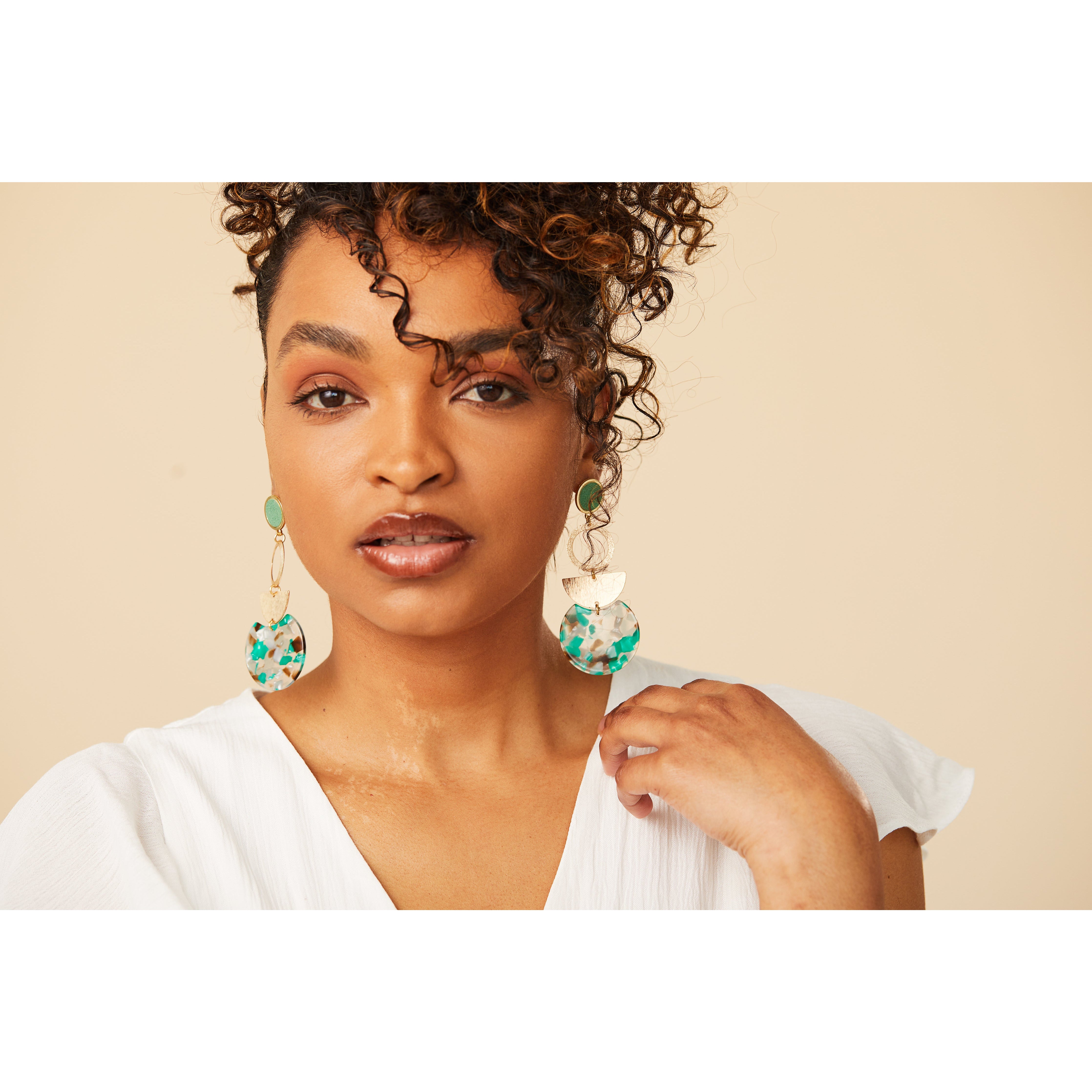 acrylic earring