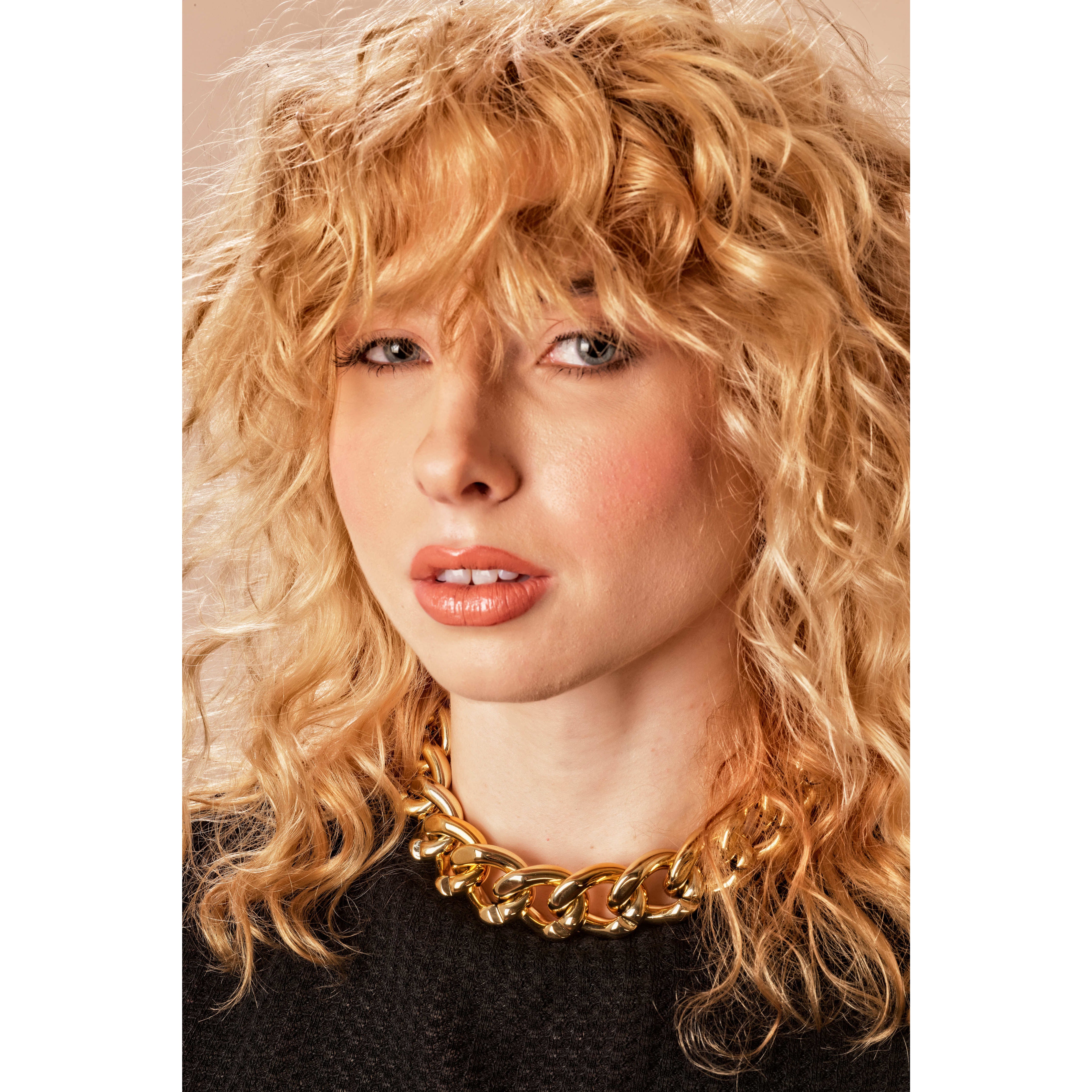 Chain Reaction Chunky Cuban Link Necklace | Chain Necklace Women | Chain Reaction Necklace - JaJaara